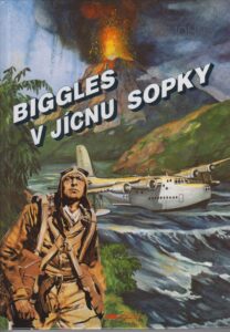 Biggles v jícnu sopky